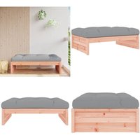 Gartenhocker 120x80 cm Massivholz Douglasie - Gartenstuhl - Holzsessel - Lounge Chair - Gartenlounge - Gartenmöbeln - Home & Living von VIDAXL