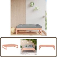 Gartenhocker 120x80 cm Massivholz Douglasie - Gartentisch - Gartenstuhl - Gartenlounge - Holzsessel - Gartenmöbeln von VIDAXL