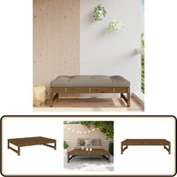Vidaxl - Gartenhocker Honigbraun 120x80 cm Massivholz Kiefer - Gartentisch - Gartenstuhl - Gartenlounge - Holz Möbel - Gartenmöbeln Vidaxl - Gartenhocker Honigbraun 120x80 cm Massivholz Kiefer - Gartentisch - Gartenstuhl - Gartenlounge - Holz Möbel - Gartenmöbeln von VIDAXL