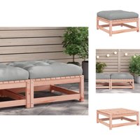 Vidaxl - Gartenhocker mit Kissen Massivholz Douglasie - Gartenhocker - Holzfußhocker - Outdoor-Sessel - Lounge Möbel - Gartenlounge Vidaxl - Gartenhocker mit Kissen Massivholz Douglasie - Gartenhocker - Holzfußhocker - Outdoor-Sessel - Lounge Möbel - Gartenlounge von VIDAXL