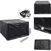 Gartenmöbel-Abdeckung 8 Ösen 113x113x73 cm - Gartenmöbel Abdeckung - Gartenmöbel Schutzhülle - Gartenmöbel Abdeckplane - Gartenmöbel Abdeckhaube von VIDAXL