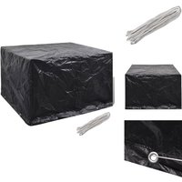 Gartenmöbel-Abdeckung 8 Ösen 135x135x90 cm - Gartenmöbelschutzhülle - Rattan Möbel Abdecken - Gartentisch Abdecken - Gartenbank Abdecken - Wetterfest von VIDAXL