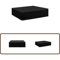 Gartenmöbel-Abdeckung 8 Ösen 200x200x70 cm - Gartenmöbelschutzhülle - Rattan Möbel Abdecken - Gartenbank Abdeckung - Gartentisch Abdeckung von VIDAXL