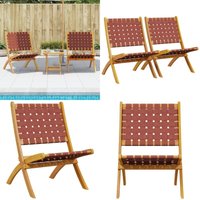 Gartenstühle 2 Stk. Klappbar Rot Massivholz Akazie & Stoff - Gartenstuhl - Holz Gartenstuhl - Akzidenz Holz Gartenstuhl - Klappbarer Stuhl - Outdoor Gartenstühle 2 Stk. Klappbar Rot Massivholz Akazie & Stoff - Gartenstuhl - Holz Gartenstuhl - Akzidenz Holz Gartenstuhl - Klappbarer Stuhl - Outdoor von VIDAXL