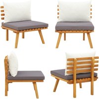 Vidaxl - Gartenstuhl mit Kissen Massivholz Akazie - Gartensessel - Gartenstuhl - Holzsessel - Akasie Sessel - Gartenmöbeln - Home & Living Vidaxl - Gartenstuhl mit Kissen Massivholz Akazie - Gartensessel - Gartenstuhl - Holzsessel - Akasie Sessel - Gartenmöbeln - Home & Living von VIDAXL