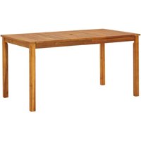 Gartentisch 140x80x74 cm Massivholz Akazie - Vidaxl von VIDAXL