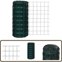 Vidaxl - Gartenzaun Maschendraht 10 x 0,8 m 100 x100 mm Maschenweite - Gartenzaun - Maschendrahtzaun - Drahtzaun - Sicherheitszaun - Gartenzäune von VIDAXL