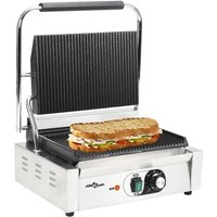 Gerillter Panini-Grill 2200 w 43x30,5x20 cm - Vidaxl Gerillter Panini-Grill 2200 w 43x30,5x20 cm - Vidaxl von VIDAXL