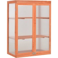 Bonnevie - Gewächshaus-Schrank Holz 75x47x109 cm vidaXL419408 von BONNEVIE