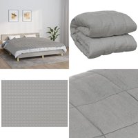 Vidaxl - Gewichtsdecke Grau 155x220 cm 7 kg Stoff - Gewichtsdecke - Schlafhilfe - Bettwäsche - Daunendecke Alternative - Schwere Decke - Home & Living Vidaxl - Gewichtsdecke Grau 155x220 cm 7 kg Stoff - Gewichtsdecke - Schlafhilfe - Bettwäsche - Daunendecke Alternative - Schwere Decke - Home & Living von VIDAXL