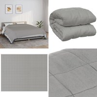 Gewichtsdecke Grau 235x290 cm 15 kg Stoff - Gewichtsdecke - Schlafhilfe - Bettdecke - Daunendecke Alternative - Schwere Decke - Home & Living Gewichtsdecke Grau 235x290 cm 15 kg Stoff - Gewichtsdecke - Schlafhilfe - Bettdecke - Daunendecke Alternative - Schwere Decke - Home & Living von VIDAXL