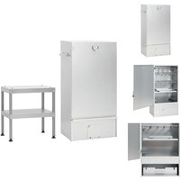 Grills - Living Räucherofen mit Tisch Verzinkter Stahl - Silber Grills - Living Räucherofen mit Tisch Verzinkter Stahl - Silber von VIDAXL