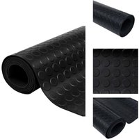 Vidaxl - Gummi-Bodenmatte Antirutschmatte mit Punkten 2 x 1 m - Gummibodenmatte - Anti-Rutschmatte - Gummigrundfläche - Bodenschutzmatte von VIDAXL