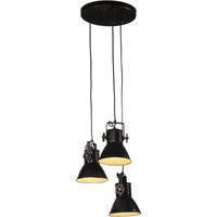 Vidaxl - Hängelampe 25 w Schwarz 30x30x100 cm E27 von VIDAXL