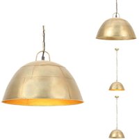 Vidaxl - Hängelampe Vintage Industriestil 25 w Messing Rund 41 cm E27 - Hängelampe - Industrielampen - Retrolampe - Wohnraumbeleuchtung - Küchenlampe von VIDAXL