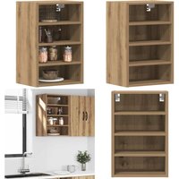 Hängeschrank Artisan-Eiche 40x29,5x60 cm Holzwerkstoff - Vidaxl Hängeschrank Artisan-Eiche 40x29,5x60 cm Holzwerkstoff - Vidaxl von VIDAXL