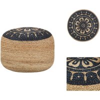 Vidaxl - Handgefertigter Sitzpuff Blau 45 x 30 cm Jute - Handgefertigter Sitzsack - Sitzkissen - Jutestoff - Wohnaccessoire - Deko Couchtisch Vidaxl - Handgefertigter Sitzpuff Blau 45 x 30 cm Jute - Handgefertigter Sitzsack - Sitzkissen - Jutestoff - Wohnaccessoire - Deko Couchtisch von VIDAXL