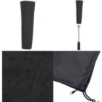 Heizstrahler-Abdeckung Pyramidenform Schwarz 420D Oxford - Terrassenheizungsschutz - Outdoor Möbelschutz - Heizstrahlerschutzhülle - Wetterfeste von VIDAXL