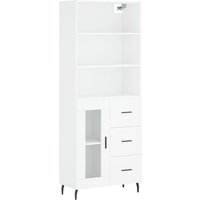 Highboard Weiß 69,5x34x180 cm Holzwerkstoff Vidaxl Highboard Weiß 69,5x34x180 cm Holzwerkstoff Vidaxl von VIDAXL