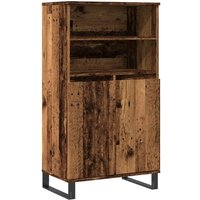 Vidaxl - Highboard Altholz-Optik 60x36x110 cm Holzwerkstoff von VIDAXL