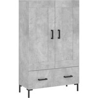 Bonnevie - Highboard,Kommode Betongrau 69,5x31x115 cm Holzwerkstoff vidaXL von BONNEVIE