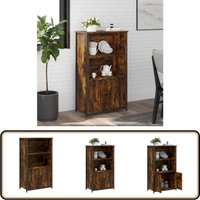 Vidaxl - Highboard Räuchereiche 62x32x103,5 cm Holzwerkstoff - Sideboard - Hochschrank - Wohnzimmermöbel - Regal - Holz Sideboard Vidaxl - Highboard Räuchereiche 62x32x103,5 cm Holzwerkstoff - Sideboard - Hochschrank - Wohnzimmermöbel - Regal - Holz Sideboard von VIDAXL
