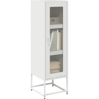 Vidaxl - Highboard Weiß 36x39x123 cm Kaltgewalzter Stahl 885977 Vidaxl - Highboard Weiß 36x39x123 cm Kaltgewalzter Stahl 885977 von VIDAXL