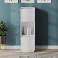 Highboard Weiß 38x35x117 cm Massivholz Kiefer Vidaxl Highboard Weiß 38x35x117 cm Massivholz Kiefer Vidaxl von VIDAXL