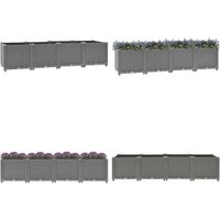 Hochbeet 160x40x38 cm Polypropylen - Hochbeet - Pflanzgefäß - Gartenmöbel - Polypropylen - Blumenerde - Home & Living von VIDAXL