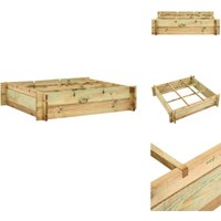Vidaxl - Hochbeet 90 x 90 x 20 cm Imprägniertes Holz - Hochbeet - Gartenmöbel - Holzhäuser - Blumenerde - Gartengeräte Vidaxl - Hochbeet 90 x 90 x 20 cm Imprägniertes Holz - Hochbeet - Gartenmöbel - Holzhäuser - Blumenerde - Gartengeräte von VIDAXL