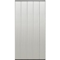 Insektenschutz für Türen 5-tlg. Netzvorhang Schwarz 120x240 cm vidaXL von VIDAXL