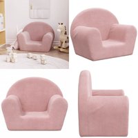 Vidaxl - Kindersofa Rosa Weich Plüsch - Kinder Sofa - Rosa - Plüschsofa - Kinderzimmersofa - Kindersitzplatz - Home & Living Vidaxl - Kindersofa Rosa Weich Plüsch - Kinder Sofa - Rosa - Plüschsofa - Kinderzimmersofa - Kindersitzplatz - Home & Living von VIDAXL