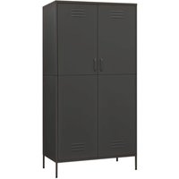 Vidaxl - Kleiderschrank Anthrazit 90x50x180 cm Stahl Vidaxl - Kleiderschrank Anthrazit 90x50x180 cm Stahl von VIDAXL