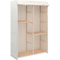Vidaxl - Kleiderschrank mit 3 Ebenen 110 x 40 x 170 cm von VIDAXL