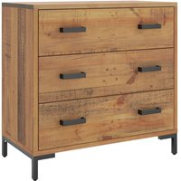 Kommode 75x35x70 cm Massivholz Kiefer Vidaxl von VIDAXL