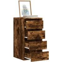 Kommode Räuchereiche 40x41x76 cm Holzwerkstoff - Vidaxl Kommode Räuchereiche 40x41x76 cm Holzwerkstoff - Vidaxl von VIDAXL