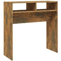 Konsolentisch,Flurtisch Räuchereiche 78x30x80 cm Holzwerkstoff vidaXL von BONNEVIE