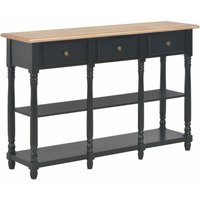 Konsolentisch Schwarz 110x30x76 cm Holzwerkstoff Vidaxl von VIDAXL