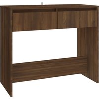 Vidaxl - Konsolentisch Braun Eichen-Optik 89x41x76,5 cm Holzwerkstoff von VIDAXL