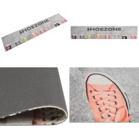 Vidaxl - Küchenteppich Waschbar Shoezone 60x300 cm Samt - Küchenläufer - Samt - Laufmatte - Duschvorleger - Wohnaccessoires - Home & Living von VIDAXL