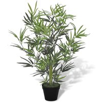 Bonnevie - Künstlicher Bambusbaum mit Topf 80 cm vidaXL778116 von BONNEVIE