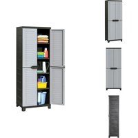 Vidaxl - Kunststoffschrank 65x45x181 cm - Aufbewahrungsbox - Garderobe - Schuhschrank - Werkzeugschrank - Kunststoffeinrichtung Vidaxl - Kunststoffschrank 65x45x181 cm - Aufbewahrungsbox - Garderobe - Schuhschrank - Werkzeugschrank - Kunststoffeinrichtung von VIDAXL