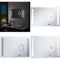 Vidaxl - LED-Badspiegel mit Berührungssensor 100x60 cm - LED-Spiegel - Badezimmer Spiegel - Kosmetikspiegel - Touch Sensor - Vergrößerte Sicht - Home Vidaxl - LED-Badspiegel mit Berührungssensor 100x60 cm - LED-Spiegel - Badezimmer Spiegel - Kosmetikspiegel - Touch Sensor - Vergrößerte Sicht - Home von VIDAXL