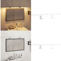 Vidaxl - LED-Spiegelleuchte 13 w Warmweiß 80 cm 3000 k - LED-Spiegelleuchte - Badspiegellampe - Kosmetikleuchte - Spiegellicht von VIDAXL