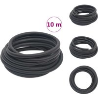 Vidaxl - Luftschläuche - Living Hybrid-Luftschlauch Schwarz 0,6 10 m Gummi und pvc - Schwarz von VIDAXL