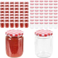 Vidaxl - Marmeladengläser mit Weißem/Rotem Deckel 48 Stk. 230 ml - Marmeladenglas - Marmeladengläser - Home & Living - Rot Vidaxl - Marmeladengläser mit Weißem/Rotem Deckel 48 Stk. 230 ml - Marmeladenglas - Marmeladengläser - Home & Living - Rot von VIDAXL