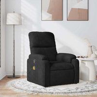 Vidaxl - Massagesessel Schwarz Mikrofasergewebe Vidaxl - Massagesessel Schwarz Mikrofasergewebe von VIDAXL
