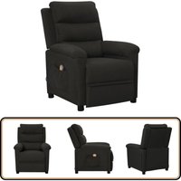 Vidaxl - Massagesessel Schwarz Stoff - Massage Stuhl - Relaxsessel - Massagesessel - Fernsehsessel - Ergonomischer Stuhl von VIDAXL