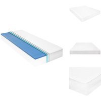Vidaxl - Matratze 140 x 200 cm Viskoelastischer Memory-Schaum 18 cm - Matratze - Visco Elastisch - Memory Foam - Schaummatratze - Doppelbett von VIDAXL