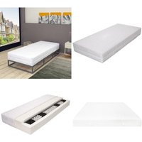 Vidaxl - Matratze 80 x 200 cm 7 Zonen Taschenfedern 20 cm H3 - Federkernmatratze - Taschenfederkernmatratze - Matratze 80x200 - Matratze Weiß - H3 Vidaxl - Matratze 80 x 200 cm 7 Zonen Taschenfedern 20 cm H3 - Federkernmatratze - Taschenfederkernmatratze - Matratze 80x200 - Matratze Weiß - H3 von VIDAXL